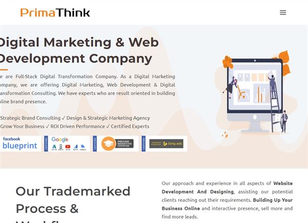 PrimaThink - Digital Marketing - Web Development - Training